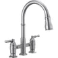 Broderick - Pull-Down Bridge Kitchen Faucet - Deck Mount