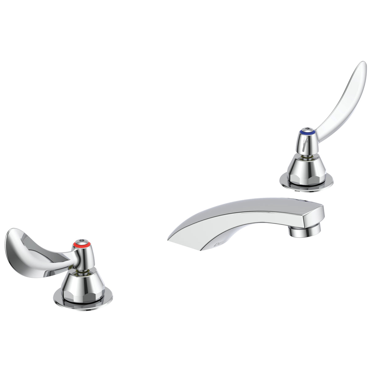 Teck - Widespread Bathroom Faucet - 1.5 GPM - Deck Mount