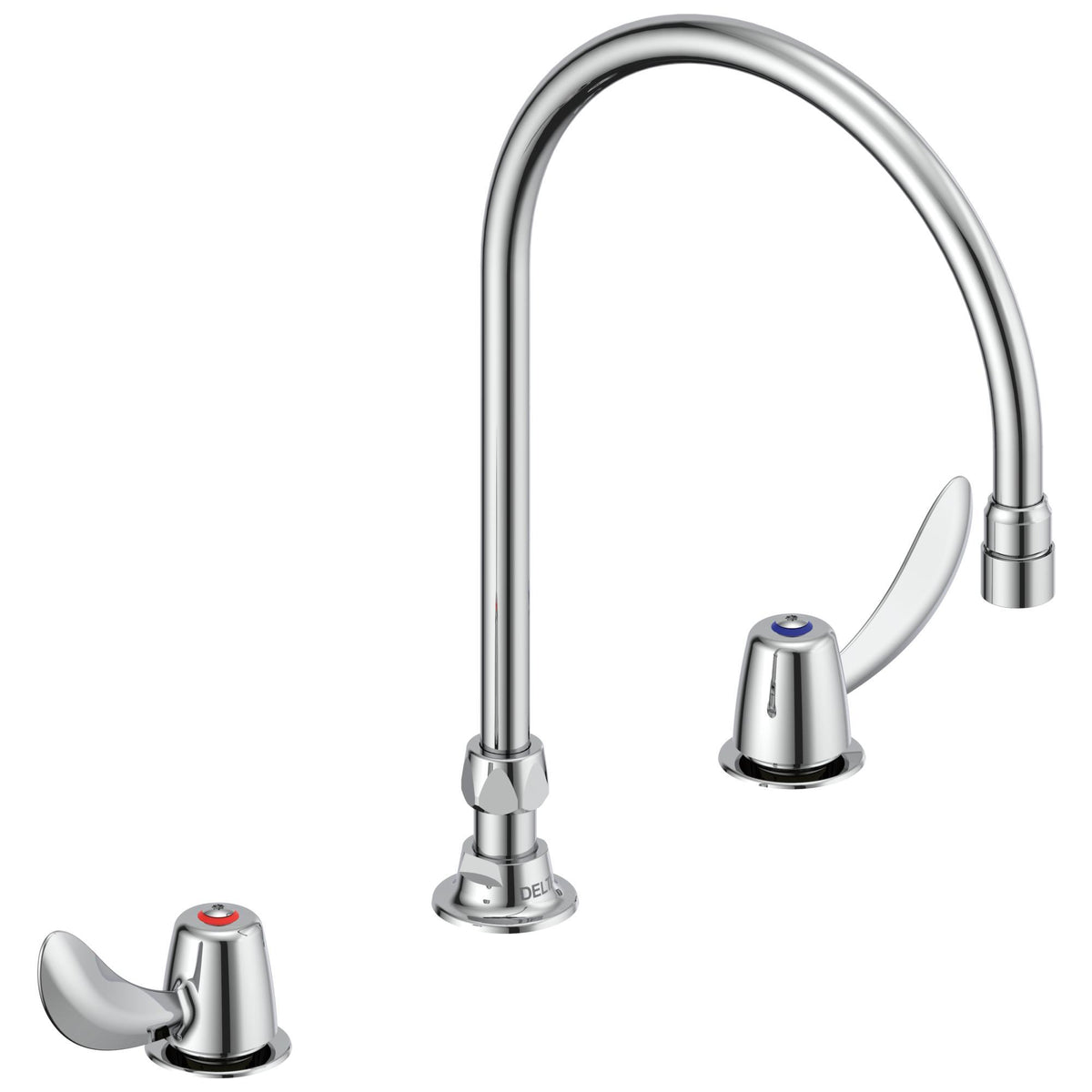 TECK Widespread Lavatory Faucet, Commercial, 1.5 gpm, Brass
