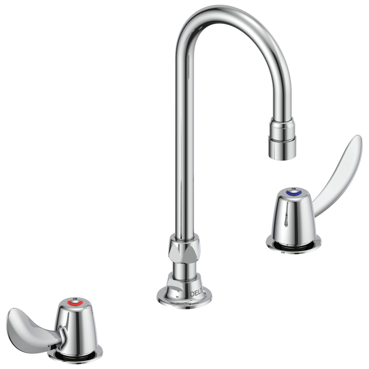 TECK Widespread Lavatory Faucet, Commercial, 1.5 gpm, Brass