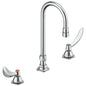 DELTA® 23C644-LS-R TECK® Widespread Lavatory Faucet, DELTA® TECK® Widespread Lavatory Faucet, Commercial, 1.5 gpm Flow Rate, 6 to 12 in Center, Polished Chrome, 2 Handles, Import