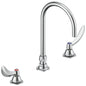 TECK Widespread Lavatory Faucet, Commercial, 7 in