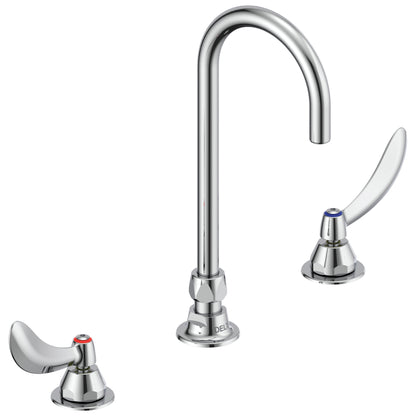 TECK Widespread Lavatory Faucet, Commercial, 7 in