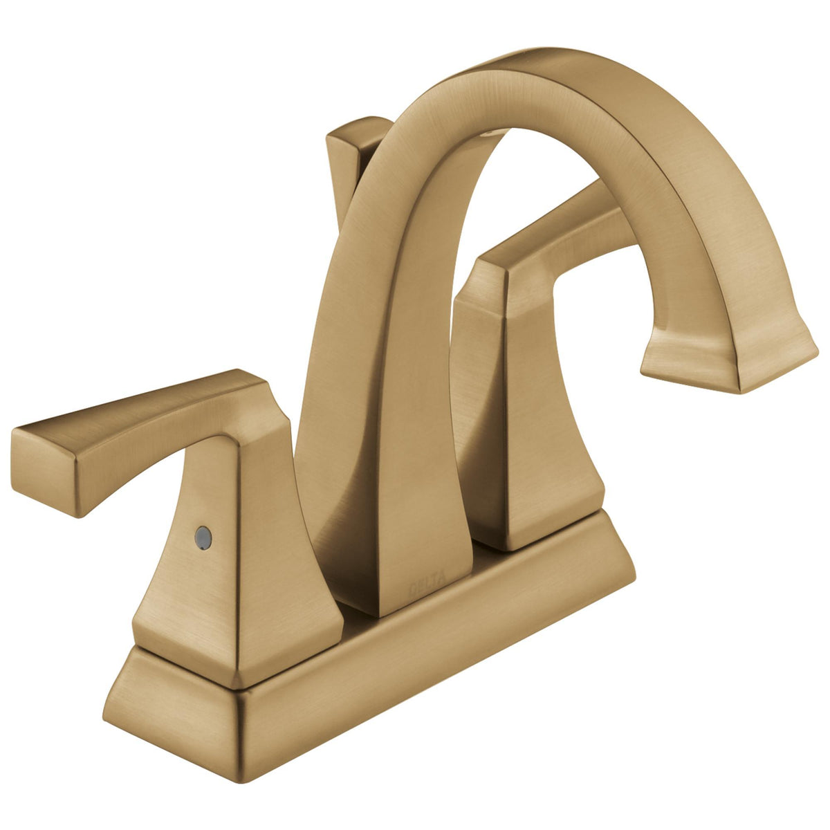 DELTA® Dryden™ Centerset Lavatory Faucet, 2 Handles, Metal Pop-Up Drain, 1.2 gpm Flow Rate