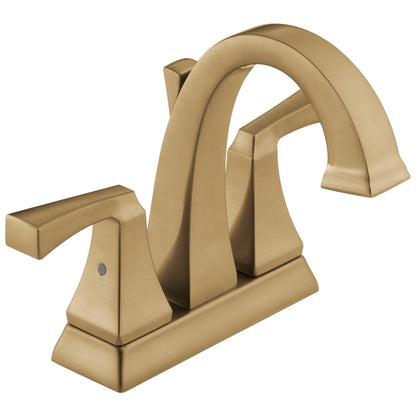 DELTA® Dryden™ Centerset Lavatory Faucet, 2 Handles, Metal Pop-Up Drain, 1.2 gpm Flow Rate