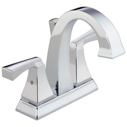 DELTA® Dryden™ Centerset Lavatory Faucet, 2 Handles, Metal Pop-Up Drain, 1.2 gpm Flow Rate