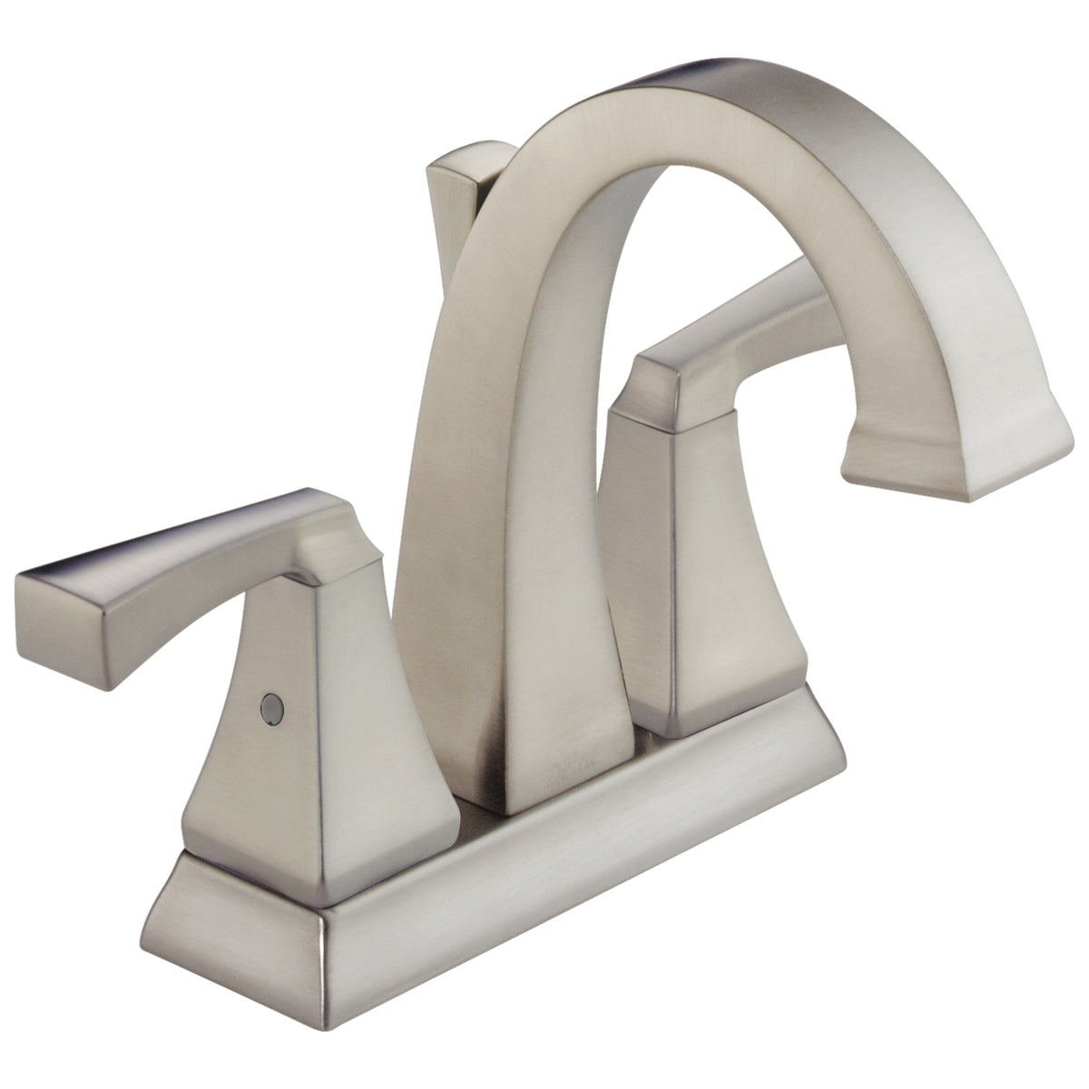 DELTA® Dryden™ Centerset Lavatory Faucet, 2 Handles, Metal Pop-Up Drain, 1.2 gpm Flow Rate