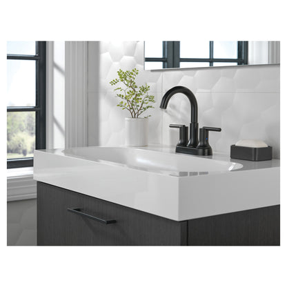 Trinsic - Centerset Bathroom Faucet - Matte Black
