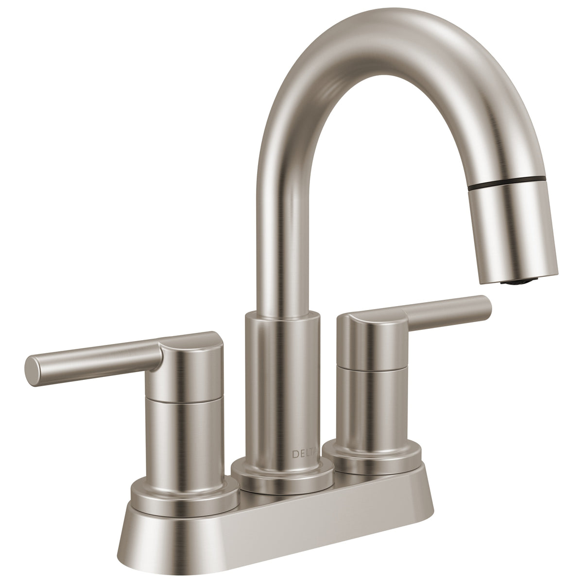 Nicoli - Two Handle Bathroom Faucet - Stainless - 1/2"