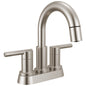 Nicoli - Two Handle Bathroom Faucet - Stainless - 1/2"