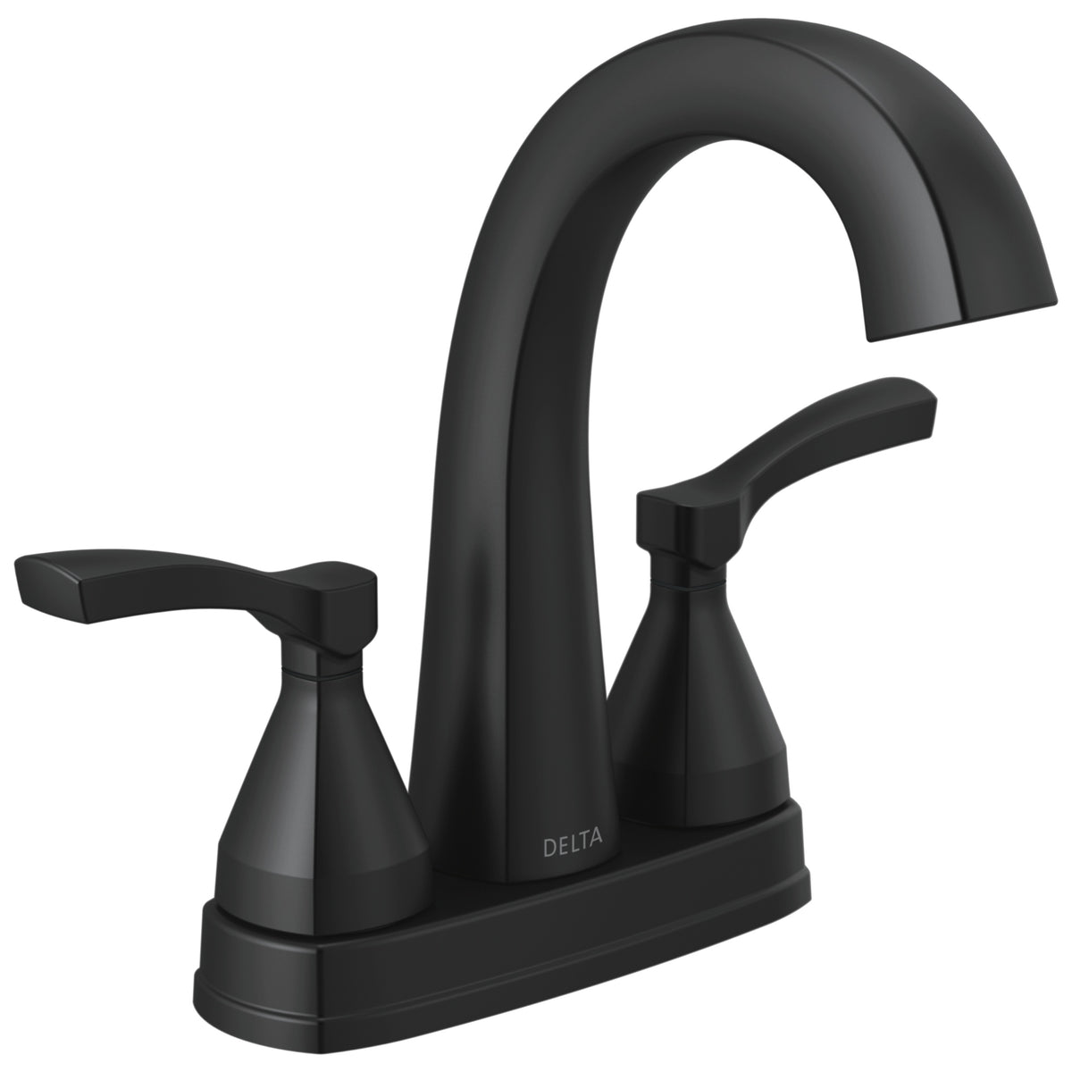 Stryke - Centerset Bathroom Faucet - Deck Mount - Zinc