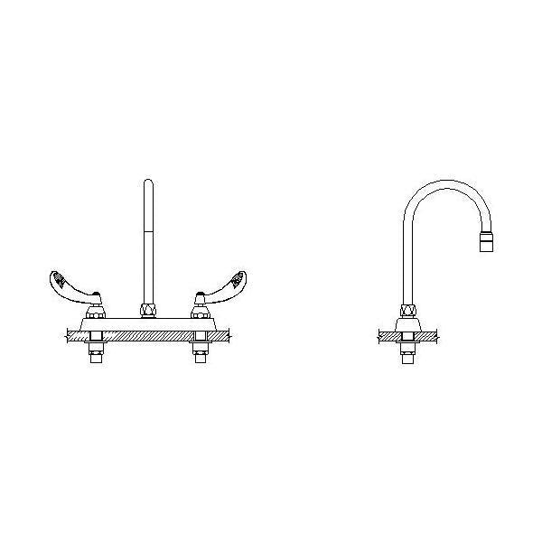 26C - Sink Faucet - 1.5 GPM - Deck Mount