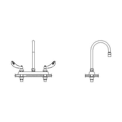26C - Sink Faucet - 1.5 GPM - Deck Mount