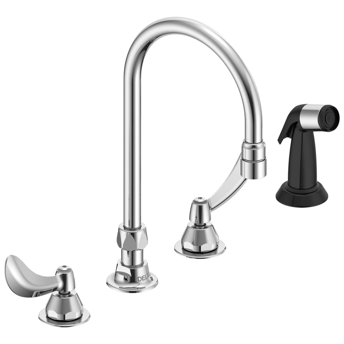 27C1 - Sink Faucet with Hose - Deck Mount - 1.5 GPM