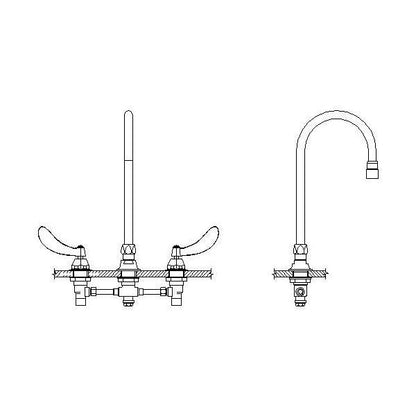27C - Sink Faucet - Brass