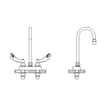Teck - Heavy Duty Bathroom Sink Faucet - 27C4834-TI