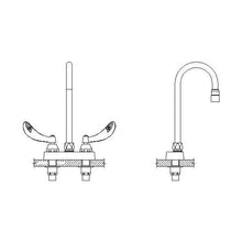 Teck - Heavy Duty Bathroom Sink Faucet - 27C4844-TI