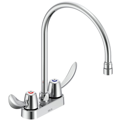 Teck - Heavy Duty Bathroom Sink Faucet - Deck Mount