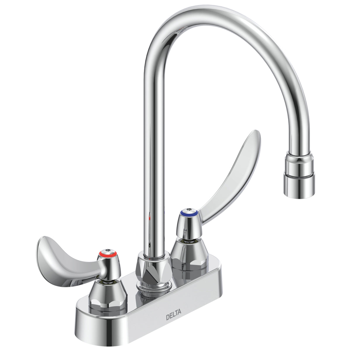 TECK Heavy Duty Lavatory Sink Faucet, NPSM, Deck, 6.7 in