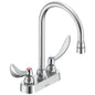 TECK Heavy Duty Lavatory Sink Faucet, NPSM, Deck