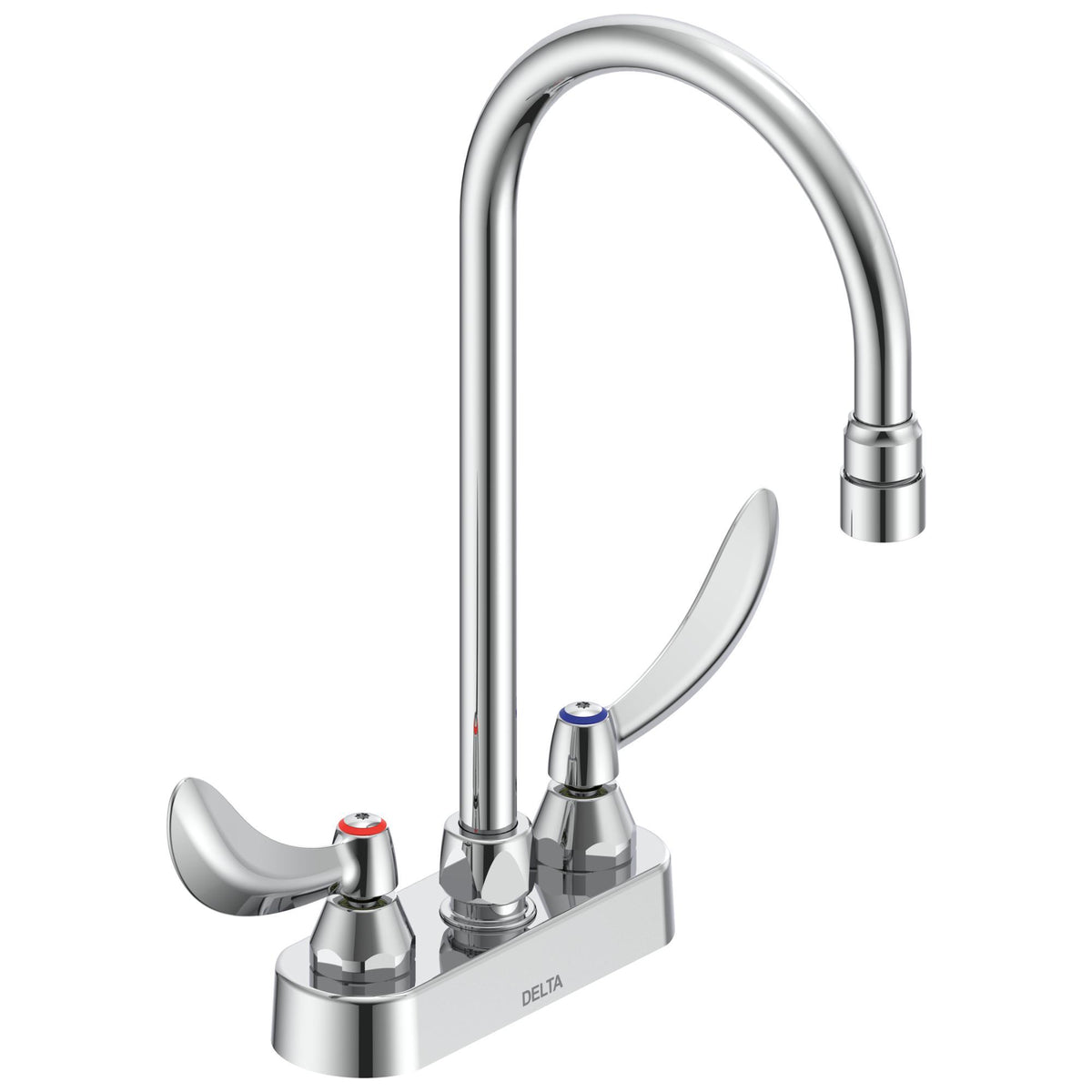 Teck - Heavy Duty Bathroom Sink Faucet - Deck Mount - GPM