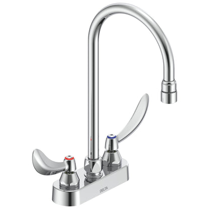 Teck - Heavy Duty Bathroom Sink Faucet - Deck Mount - GPM