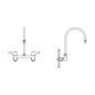 28C - Sink Faucet - 7.24" - Wall Mount