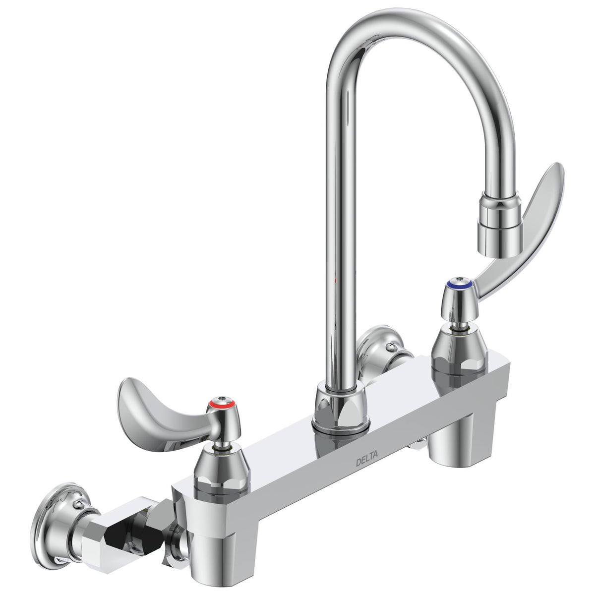 28T - Sink Faucet - 6" - Wall Mount