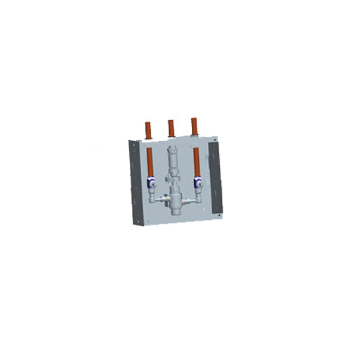 Rough-in Electronic Valve - Polished Chrome - 5.8 GPM