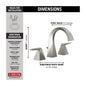 Trillian - Widespread Bathroom Faucet - 1.2 GPM At 60 PSI