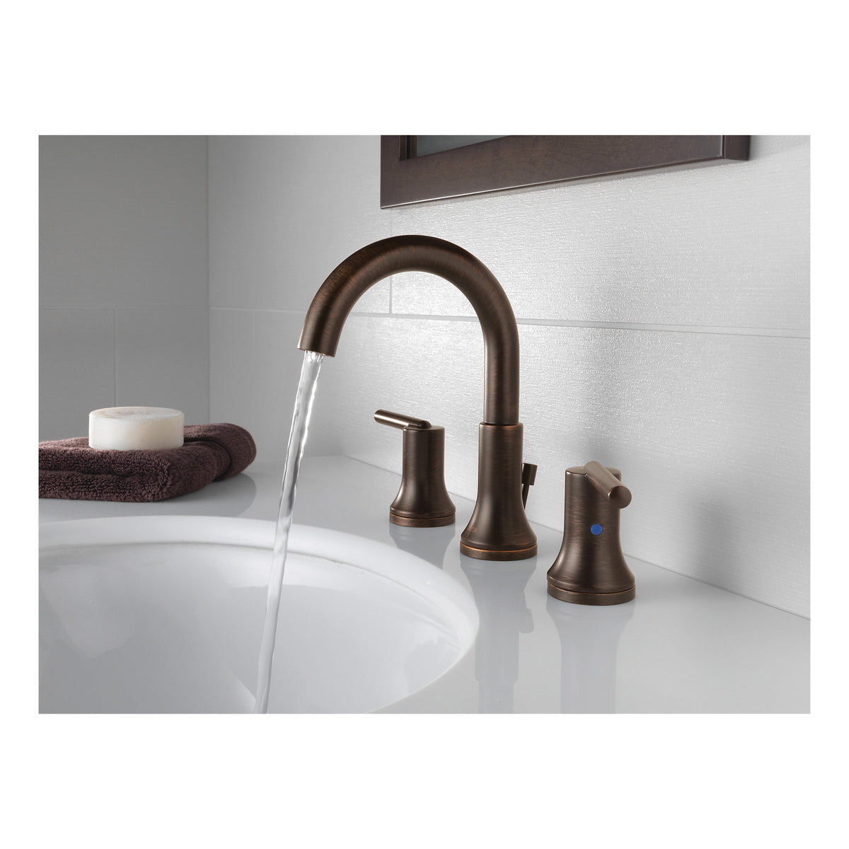 Trinsic - Widespread Bathroom Faucet - Deck Mount - 1.5 GPM
