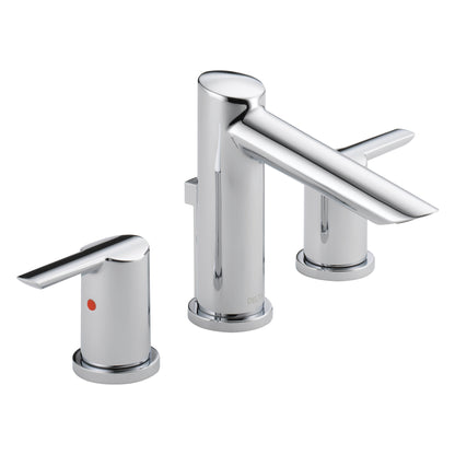 Compel - Widespread Bathroom Faucet - Deck Mount - 1.5 GPM