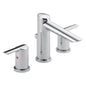 Compel - Widespread Bathroom Faucet - Deck Mount - 1.5 GPM