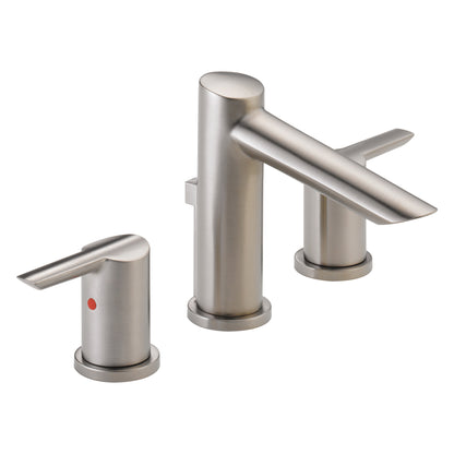 Compel - Widespread Bathroom Faucet - Deck Mount - 1.5 GPM