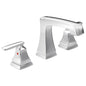 Ashlyn - Widespread Bathroom Faucet - Deck Mount - 1.5 GPM