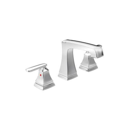 Ashlyn - Widespread Bathroom Faucet - Deck Mount - 1.5 GPM