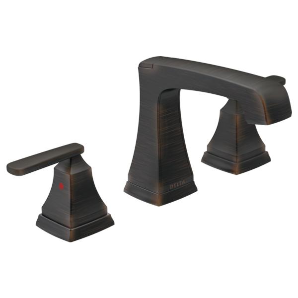 Ashlyn - Widespread Bathroom Faucet - Deck Mount - 1.5 GPM