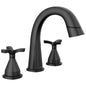 Stryke - Widespread Bathroom Faucet - Deck Mount