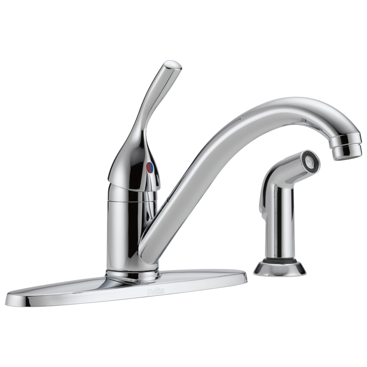 Classic - Kitchen Faucet - Brass