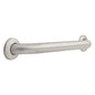 DELTA® Grab Bar, 18 in L x 1-1/2 in Dia, Stainless Steel, Metal, Import