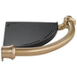 DELTA® 41316-CZ Traditional Corner Shelf With Assist Bar, Decor Assist™, 8-15/16 in OAL x 8-15/16 in OAD x 2-1/2 in OAH, Plastic, Import