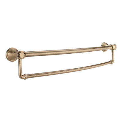 DELTA® Traditional Towel Bar With Assist Bar, 24 in L Bar, 4-3/8 in OAD x 5 in OAH, Metal, Import