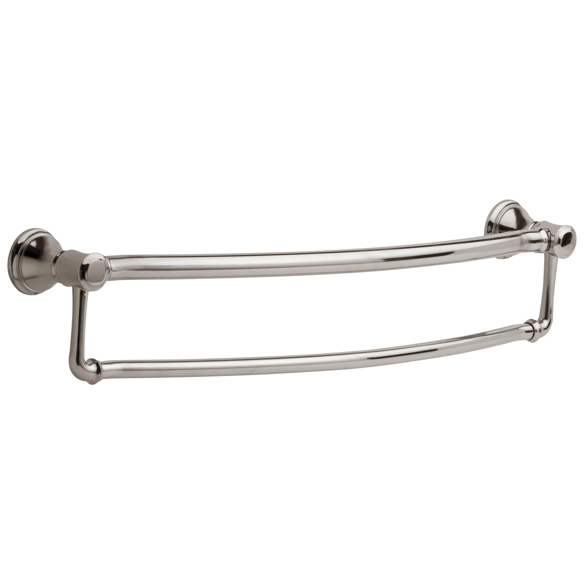 DELTA® Traditional Towel Bar With Assist Bar, 24 in L Bar, 4-3/8 in OAD x 5 in OAH, Metal, Import