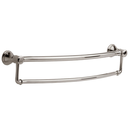 DELTA® Traditional Towel Bar With Assist Bar, 24 in L Bar, 4-3/8 in OAD x 5 in OAH, Metal, Import