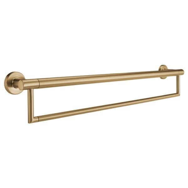 Decor Assist - 24" Contemporary Towel Bar with Assist Bar