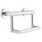 DELTA® 41550 Decor Assist™ Contemporary Toilet Tissue Holder With Assist Bar, 300 lb Capacity, 4-1/2 in H, Polished Chrome, Import
