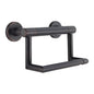 DELTA® 41550-RB Decor Assist™ Contemporary Toilet Tissue Holder With Assist Bar, 300 lb Capacity, 4-1/2 in H, Venetian Bronze, Import