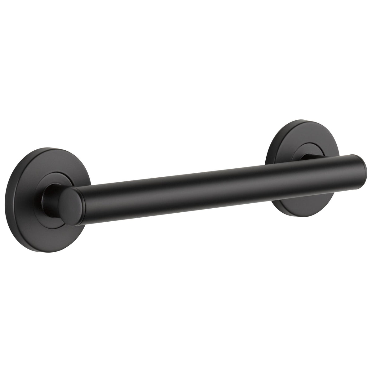 Round Contemporary Decorative Grab Bar - 12" - Concealed