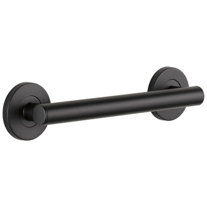 Round Contemporary Decorative Grab Bar - 12" - Concealed
