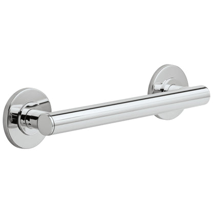 Round Contemporary Decorative Grab Bar - 12" - Concealed